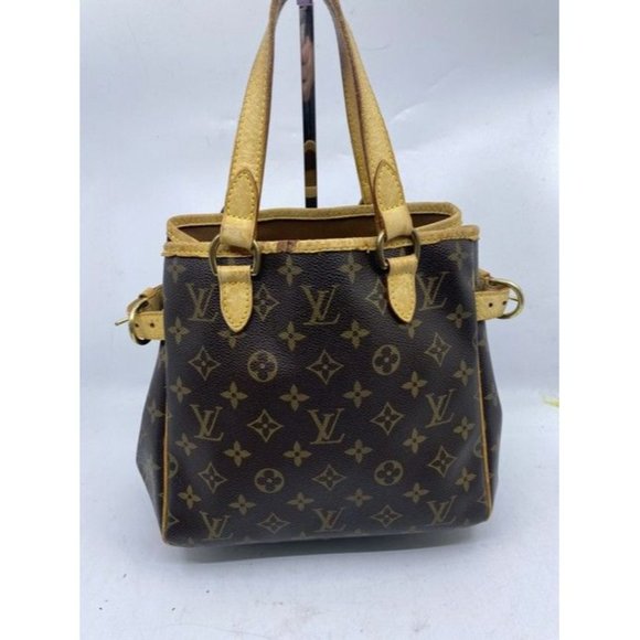 Louis Vuitton Batignolles Vertical Brown Monogram Canvas Shoulder Bag - Picture 6 of 9
